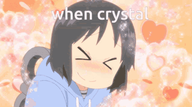 Nichijou Crystal GIF - Nichijou Crystal GIFs