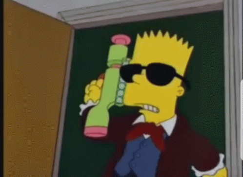 Bart Terminator GIF - Bart Terminator Simpsons GIFs