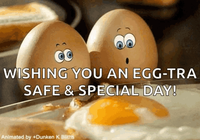 Stay Safe Special Day GIF - Stay Safe Special Day Eggs GIFs