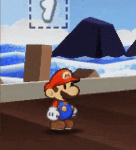 Paper Mario GIF - Paper Mario Slower GIFs
