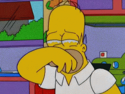Cry Homer GIF - Cry Homer The Simpsons GIFs