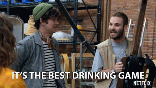 Its The Best Drinking Game Alan Aisenberg GIF - Its The Best Drinking Game Alan Aisenberg Wilhelm GIFs