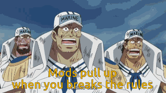 a group of marines standing next to each other with the words mods pull up when you breaks the rules on the bottom
