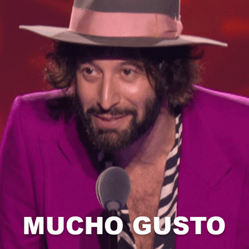 Mucho Gusto Latin Grammy GIF - Mucho Gusto Latin Grammy Encantado GIFs