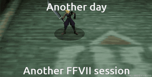 Ffvii Another Day GIF