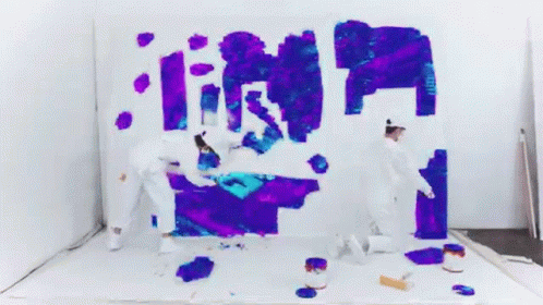 Painting Louise The Child GIF - Painting Louise The Child Lollapalooza GIFs