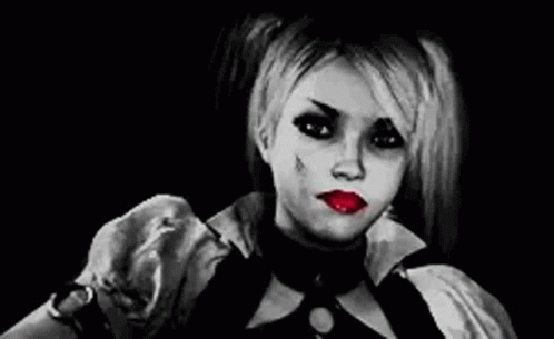 Harley Quinn Stare GIF - Harley Quinn Stare Look At You GIFs