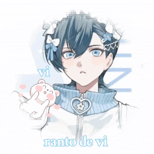 a drawing of a boy with the name ranto de vi