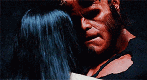 Hellboy In Love With You GIF - Hellboy In Love With You I Love You GIFs