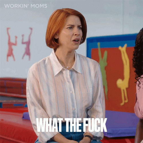 What The Fuck Did You Do Anne GIF - What The Fuck Did You Do Anne Workin Moms GIFs