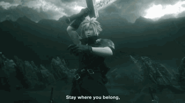 Sephiroth Cloud GIF - Sephiroth Cloud Smash GIFs