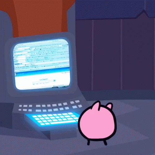 Kirby Error GIF - Kirby Error Typing GIFs