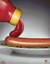 Eating Hot Dog Funny GIF - Eating Hot Dog Funny Naughty GIFs