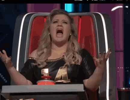 Oh No Kelly Clarkson GIF - Oh No Kelly Clarkson Amazed GIFs