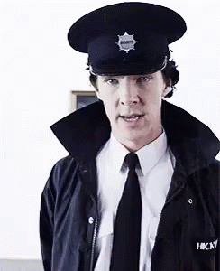 Security Guard GIF - Security Benedict Cumberbatch GIFs