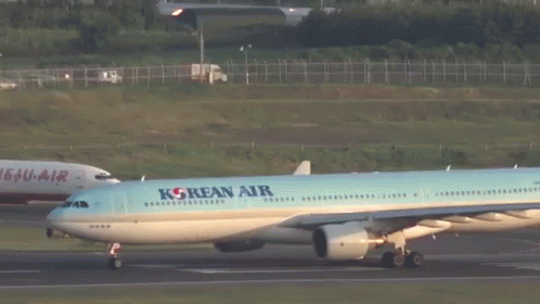 대한항공 비행기 방학 여행 GIF - Travel Korean Air Airplane GIFs