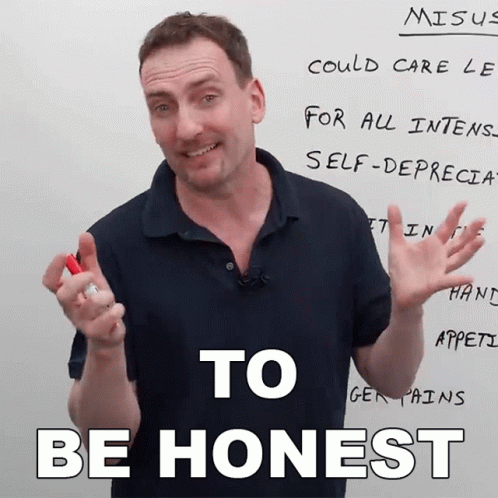 To Be Honest Adam GIF - To Be Honest Adam Engvid GIFs