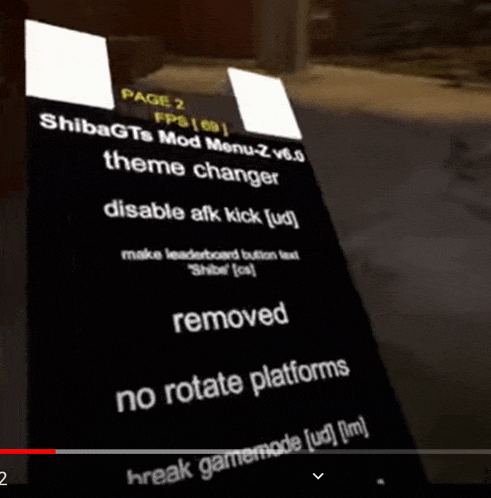 a screen shot of a video game that says " removed " on it