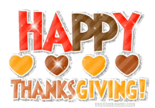 a graphic that says happy thanksgiving on it