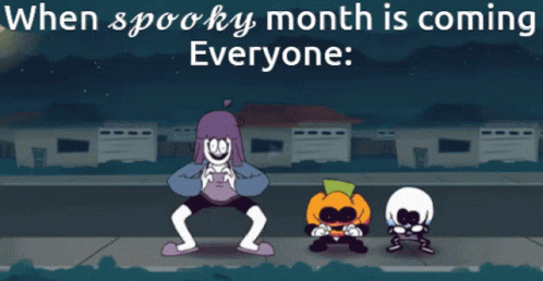 Spooky Month Sr Pelo GIF - Spooky Month Sr Pelo Spooky Month Dance GIFs