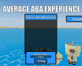 a screenshot of a game that says average aba experience on it