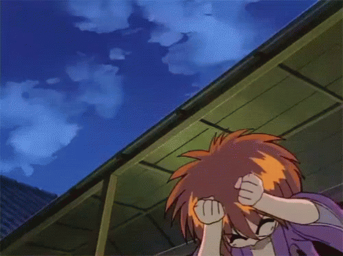 Rurouni Kenshin Anime GIF - Rurouni Kenshin Anime Panic GIFs