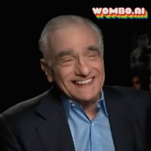 Martin Scorsese Eyebrows GIF - Martin Scorsese Eyebrows Womboai GIFs
