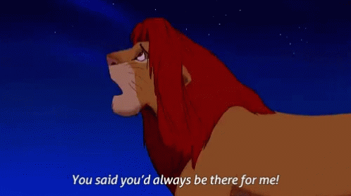 Be There For Me Lion King GIF