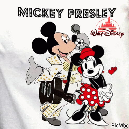 Elvis Mickey Mickey Presley GIF - Elvis Mickey Mickey Presley Smile GIFs