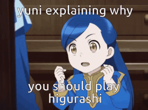 Yuni Yuni Anime GIF - Yuni Yuni Anime Higurashi GIFs