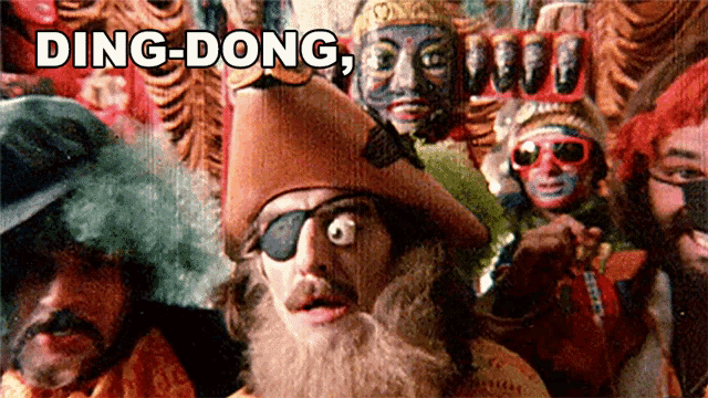 Ding Dong George Harrison GIF