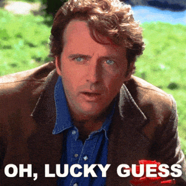 Oh Lucky Guess Gary Hallet GIF - Oh Lucky Guess Gary Hallet Practical Magic GIFs