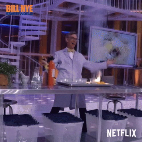 Mad Scientist GIF - Bill Nye Science Fire GIFs