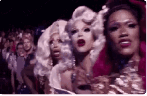 Drag Queeens GIF - Drag Queeens Shocked GIFs