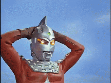Ultra Seven GIF - Ultraman Attack Mohawk GIFs