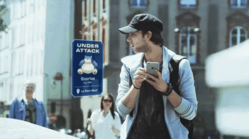 Pokemon Go Under Attack GIF