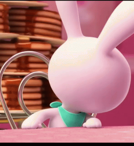Wreck It Ralph Bunny GIF - Wreck It Ralph Bunny Pancakes GIFs