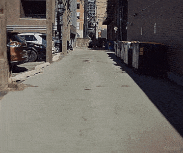 a narrow alleyway with a sign that says kepler