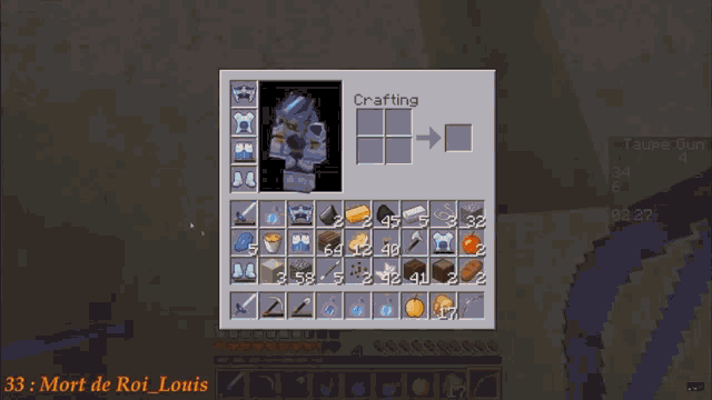 a screenshot of a video game that says ' taupe gun ' on it
