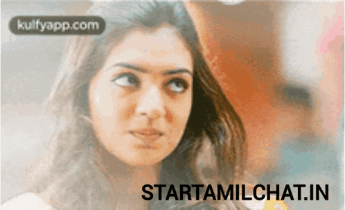 a blurred image of a woman with the website starttamilchat.in visible