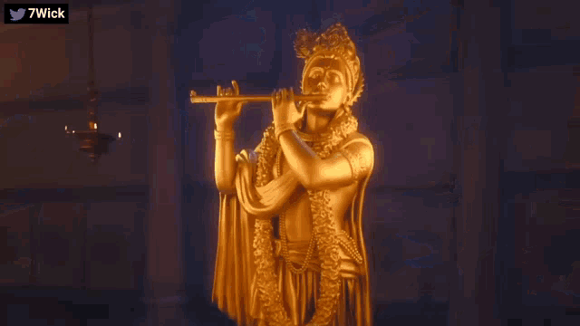 Karthikeya2 Shri Krishna GIF - Karthikeya2 Shri Krishna Lord Krishna GIFs
