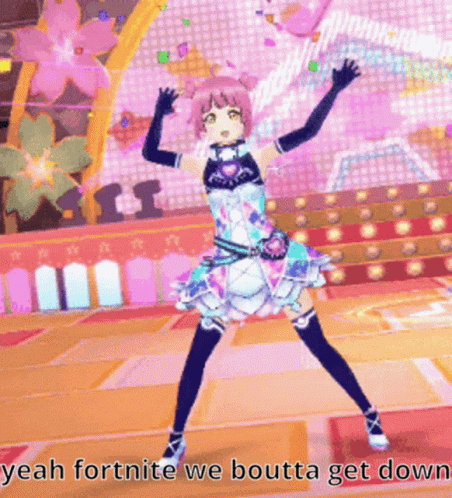 Sifas Love Live GIF - Sifas Love Live Fortnite GIFs