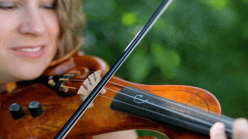 Playing Violin Taylor Davis GIF - Playing Violin Taylor Davis I Just Cant Wait To Be King GIFs