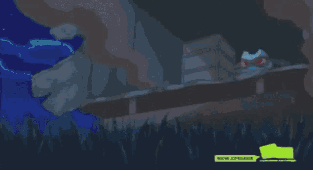 a cartoon drawing of a pokemon with the words new episodes on the bottom right