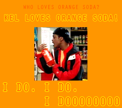 Kel Loves Orange Soda! GIF - Kel Kenan Mitchell GIFs