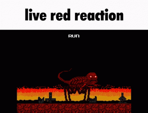 Live Reaction Red GIF - Live Reaction Red Nes Godzilla GIFs