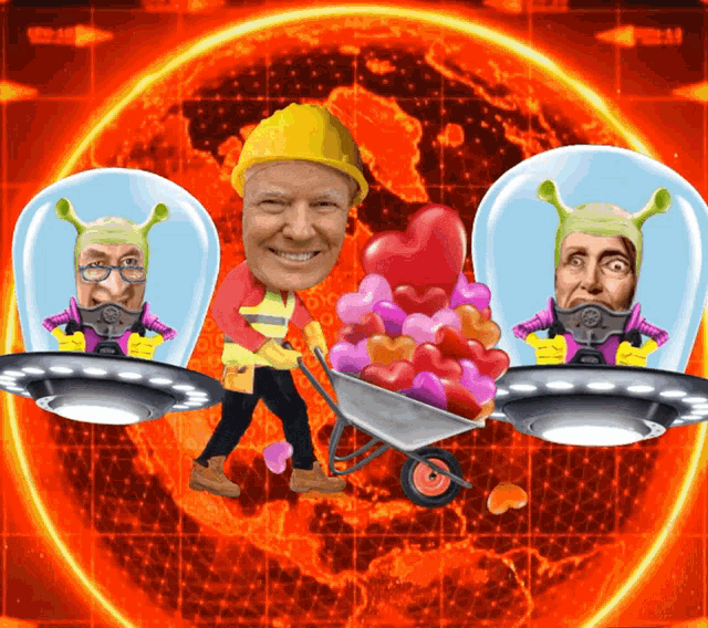 Doanld Trump 2020 GIF - Doanld Trump 2020 Hearts GIFs