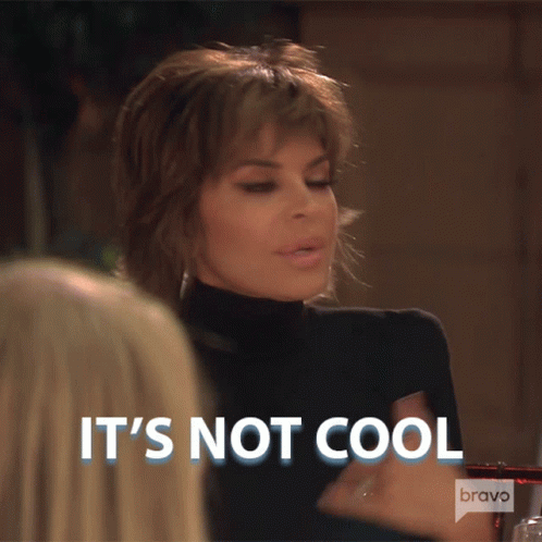 Its Not Cool Real Housewives Of Beverly Hills GIF - Its Not Cool Real Housewives Of Beverly Hills Its Lame GIFs