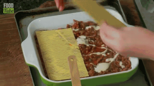 Homemade Lasagna GIF - Lasagna Homemade Process GIFs