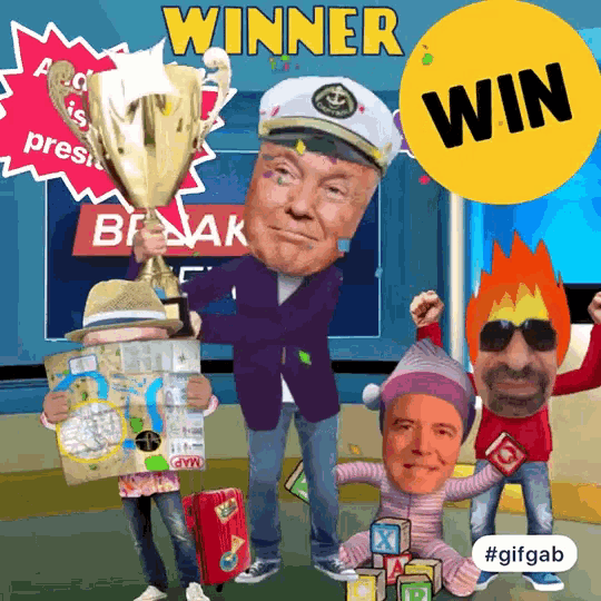 Winner President GIF - Winner President Vote GIFs